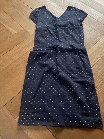 Polkadots Etuikleid von COMMA Gr. 34 Baumwolle / Viskose