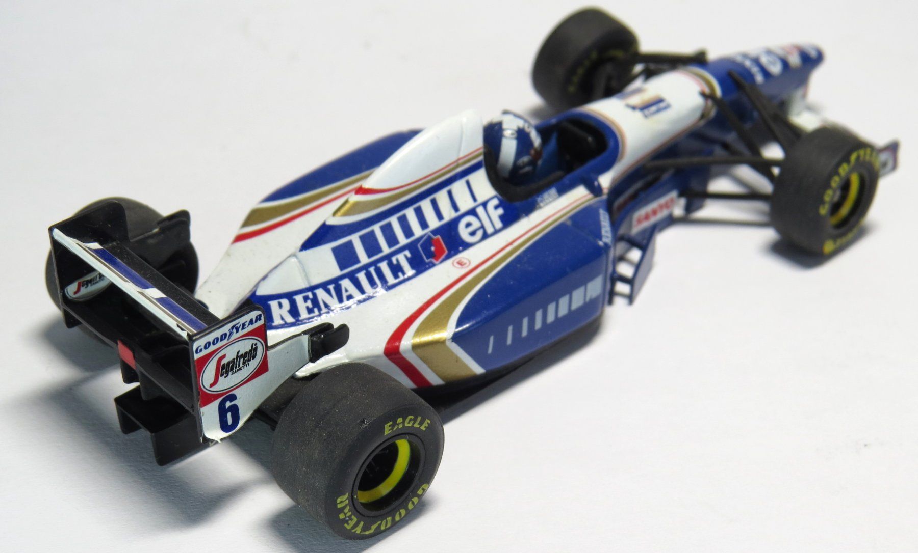 Williams Modellautos: 1:43 Williams FW 17 D.Coulthard – Defekt aus Ettingen von campione_1 1