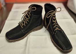 Winter Boots, Gr. 37, Schwarz,  Top Zustand! BAREFOOT