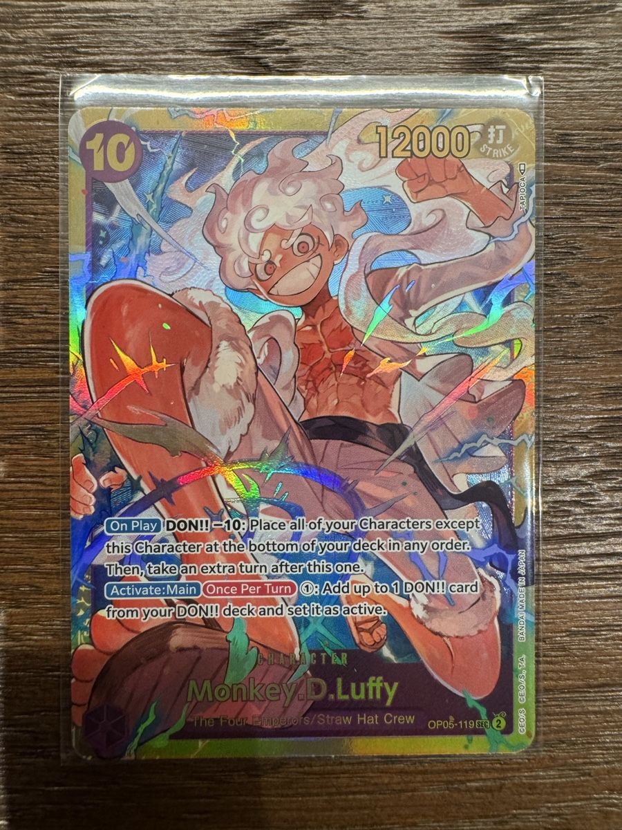 Bandai Sammelbilder & Trading cards: One Piece Monkey D Luffy OP05-119 – Neu (gemäss Beschreibung) aus Winterthur von hershanking