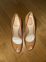 Elegante Dior Pumps, Gr. 39,5, Leder beige, Top Zustand!