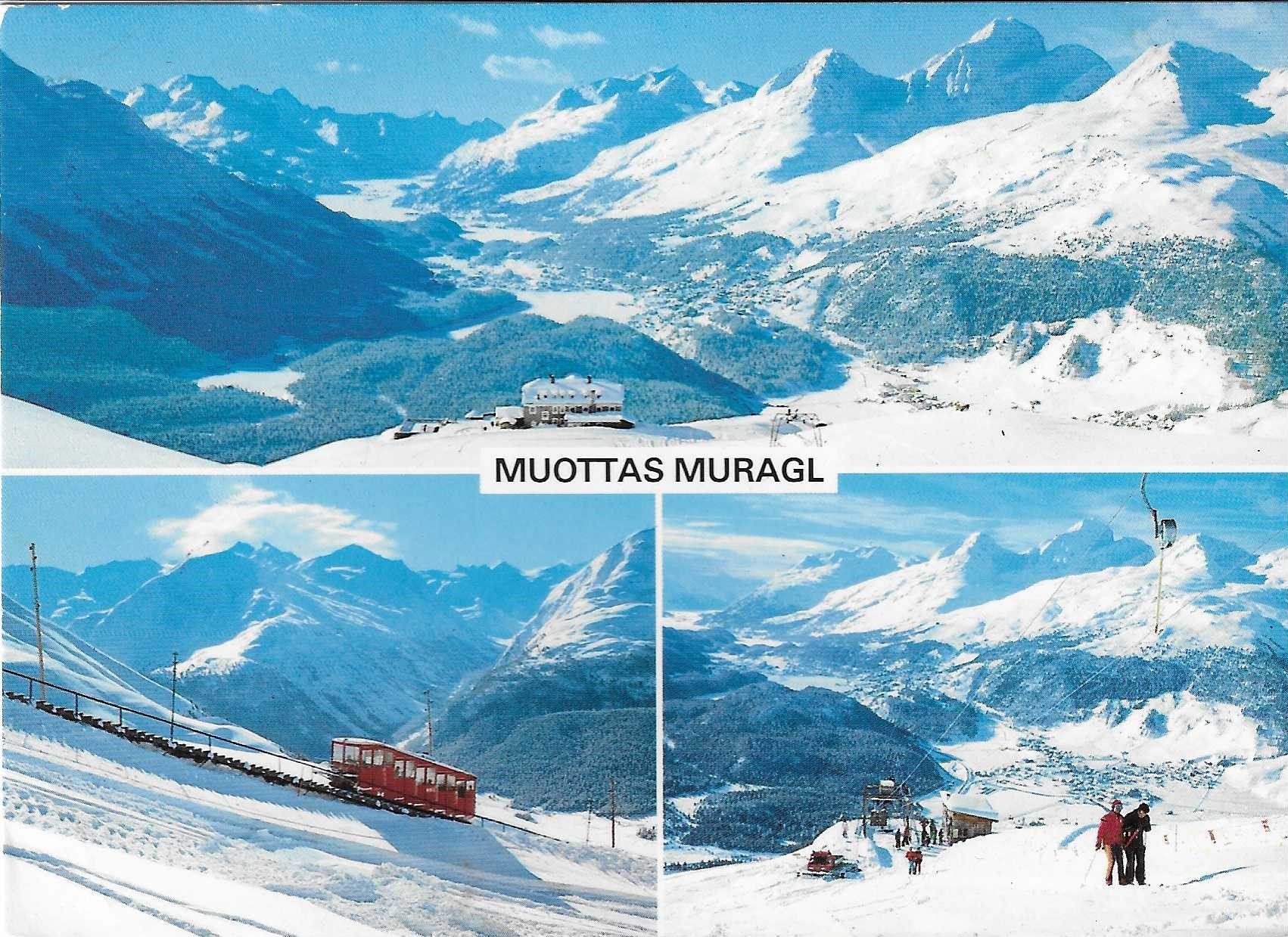 Cartoline postali: Muottas-Muragl GR – Usato da Rothrist venduto da Stranglehold