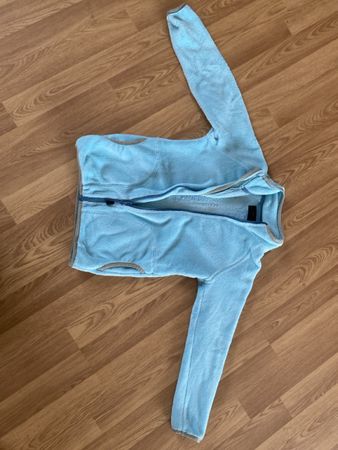 Flauschige Fleecejacke, hellblau, Gr. S, Top Zustand!