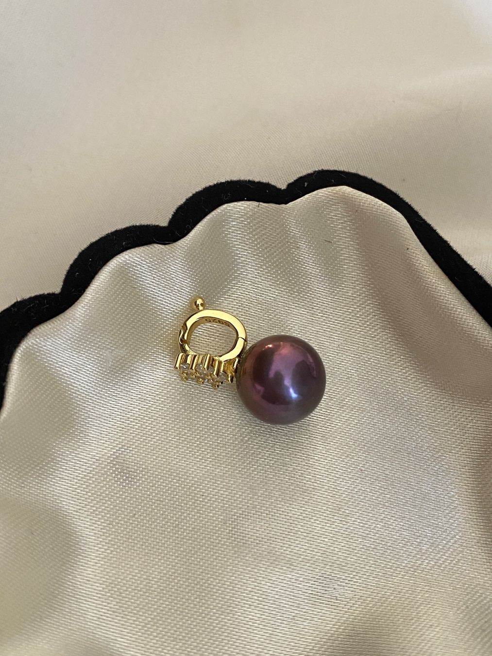 Pendentifs: 10.5mm Top Süsswasserperle Anhänger /echte – Neuf avec emballage d'origine à Sarnen par Yingsperlen2 3