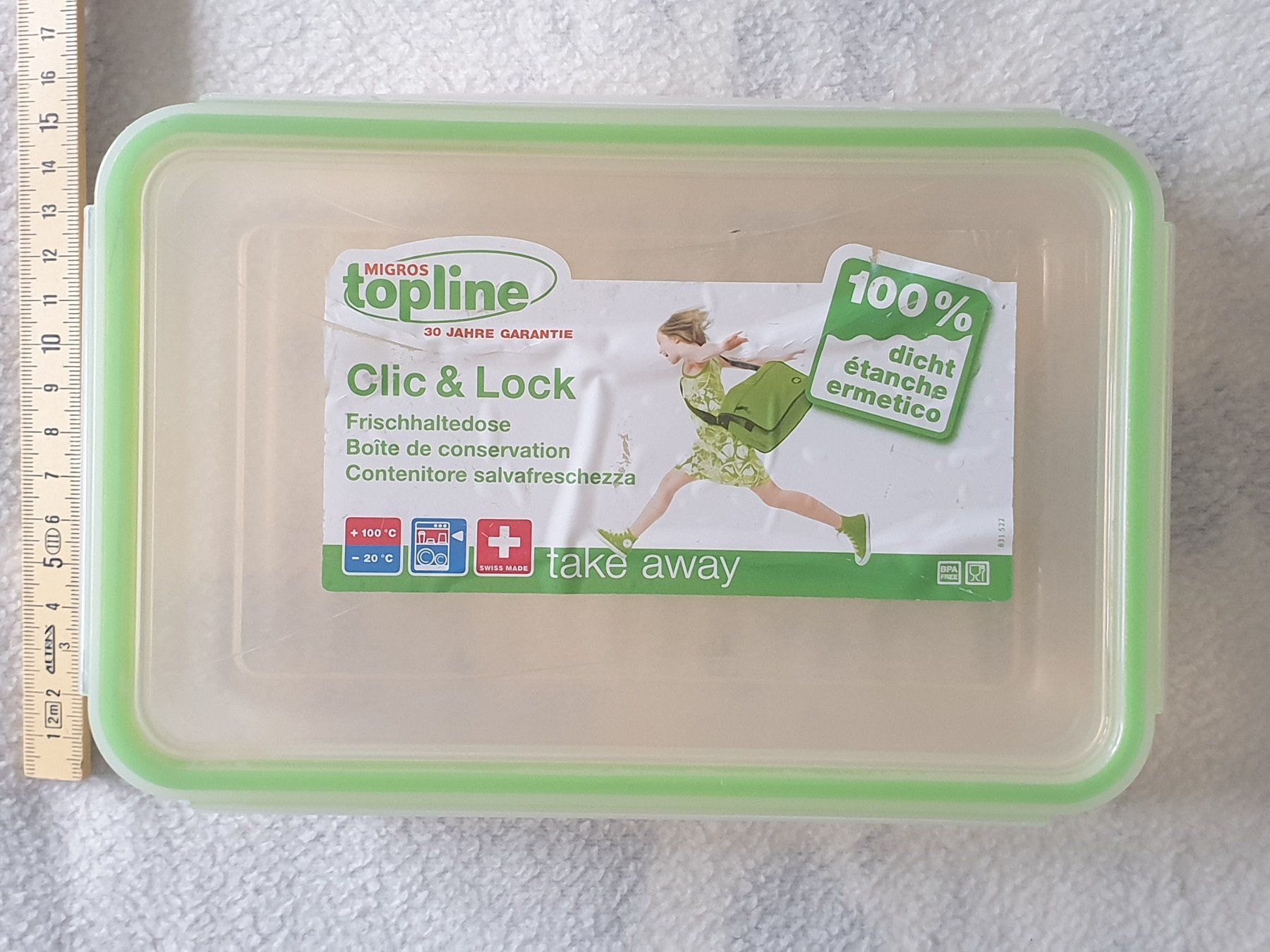 Tupperware Contenitori & Simili: 2x Topline Frischhaltedose Clic & Lock 100% dicht – Usato da Basel venduto da  2