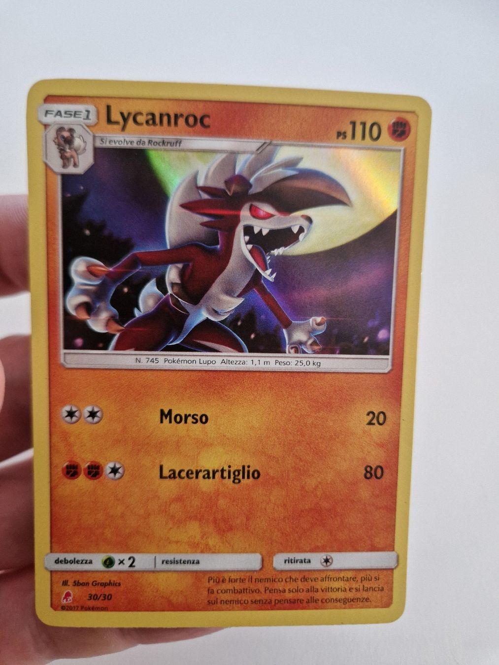 Pokémon Carte collezionabili: Lycanroc Holo - SM Training Set (Lycanroc) - IT – Nuovo (secondo la descrizione) da Romont FR venduto da raj_sjv9 1