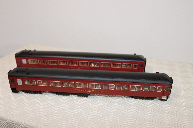 Modellini di ferrovie: 2 Rapido US Wagen ( 496 ) – Usato da Kerzers venduto da Winu64 1