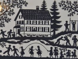 HANDWERKSKUNST ORIGIN. SCHERENSCHNITT  MARIA NADIG ARTISTIN