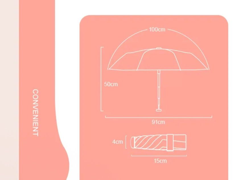 Ombrelloni: Ultra-leichtes Mini UV50+ Sonnenschirm – Nuovo e nell'imballaggio originale da Sarnen venduto da catnini 4
