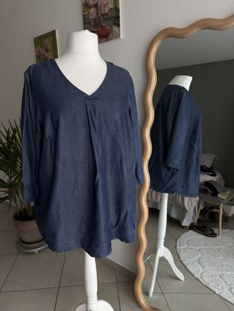 Jeansbluse 