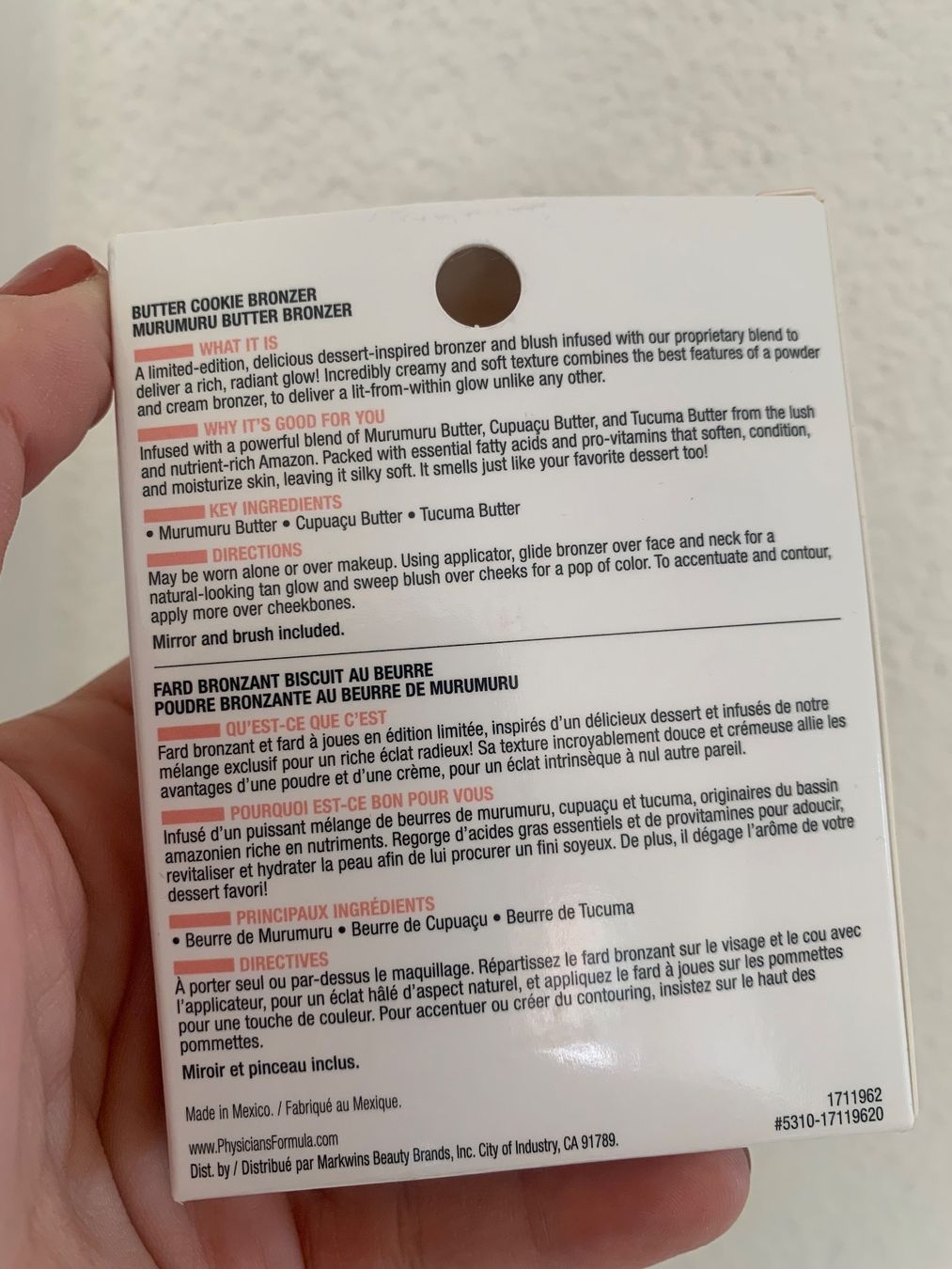 Maquillage: Limitierter PHYSICIANS FORMULA Butter Cookie Bronzer, Sugar – Neuf avec emballage d'origine à Zürich par deruja 1