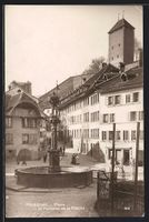 Fribourg, Place et Fontaine de la Fidél