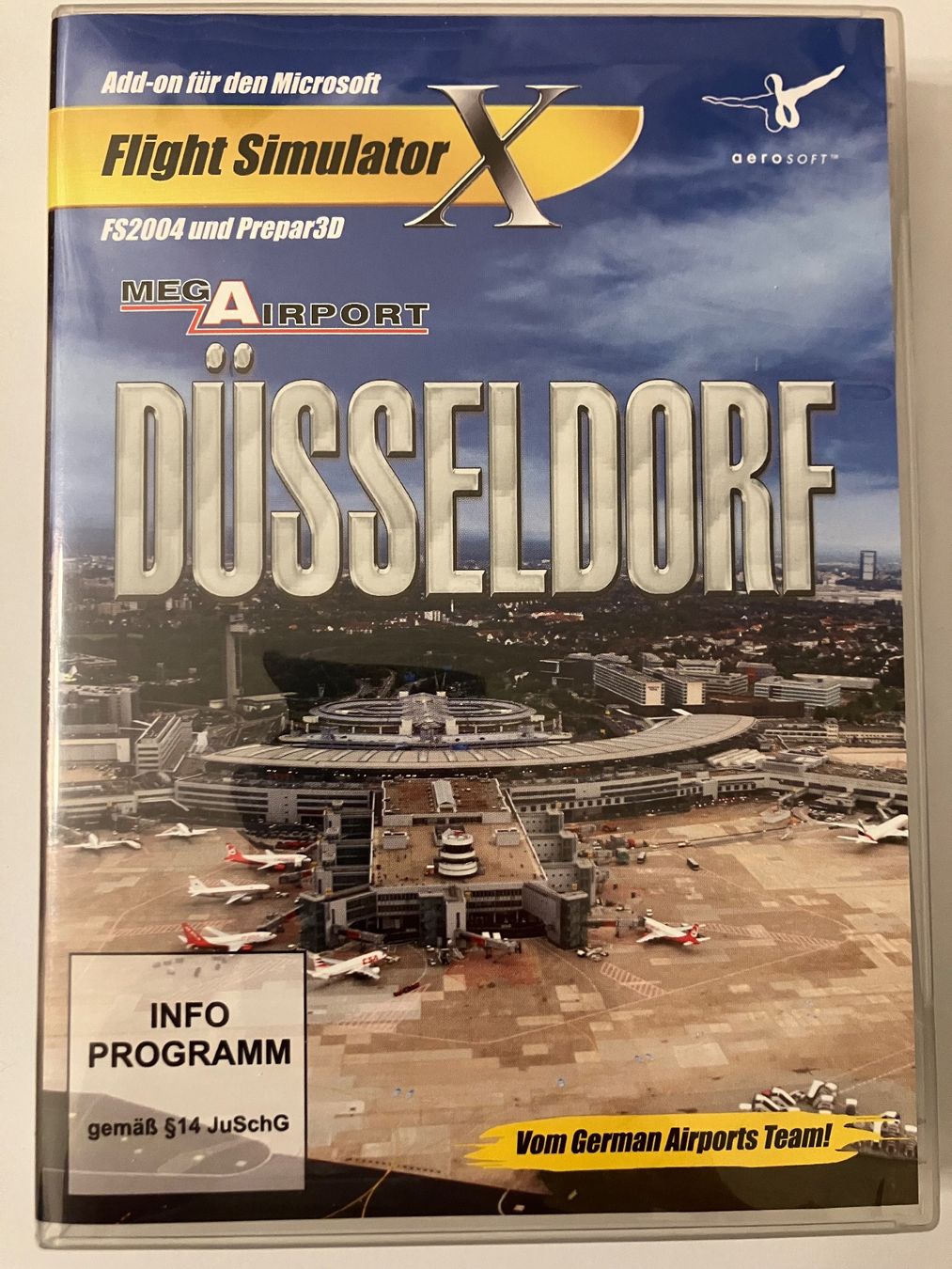 Giochi: FSX Add-on: Mega Airport Düsseldorf - PC – Usato da Solothurn venduto da aquitania