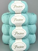 100% Merinowolle extrafine Set 10 Knäueln Tiffanyblau