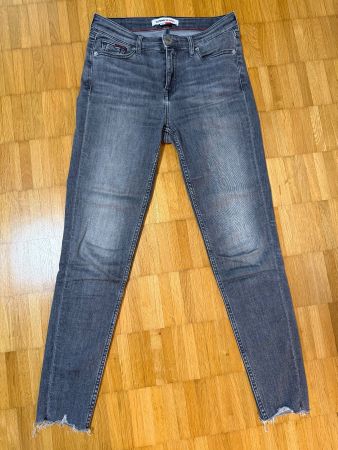Tommy Jeans Skinny Jeans Grau, Top Zustand, Gr. 27/32