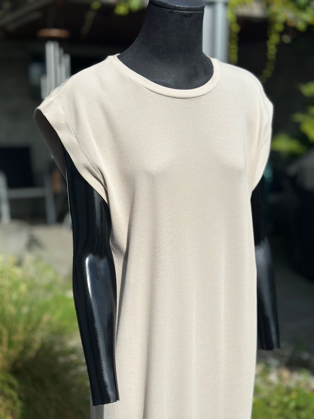 Zara Vestiti: Sommerkleid beige, Gr. L – Usato da Zufikon venduto da Modestil365 4