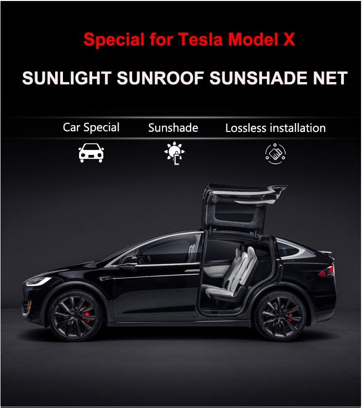 Tesla Tutti i ricambio: Sonnenschutz "SKYLIGHT" Tesla Model X bis 2020 – Nuovo e nell'imballaggio originale da Dietikon venduto da e-car-shop.schweiz