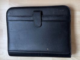 Cream-Kull Business Ledertasche, Top Zustand, Schwarz