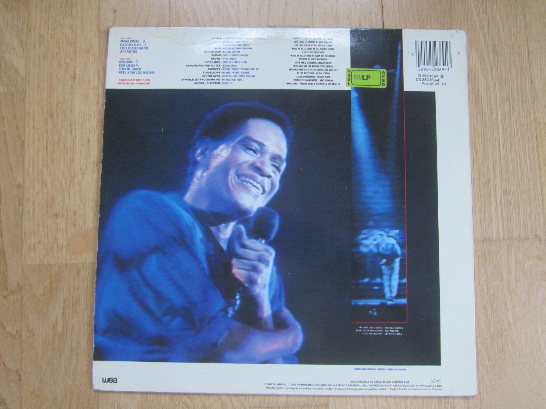Dischi in vinile: AL JARREAU: In London – Usato da Seengen venduto da mikelele 3