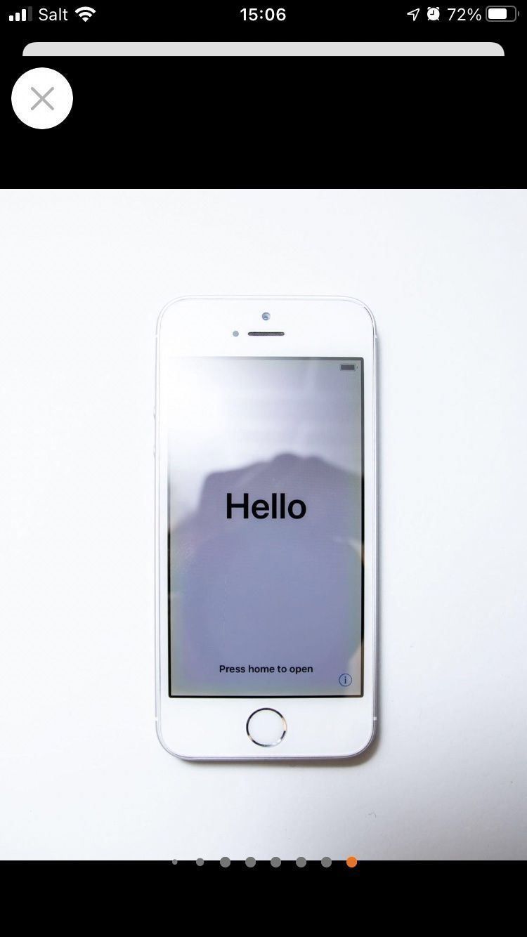 Apple Handys / Smartphones: iPhone SE Silver, 64 GB, OVP – Gebraucht aus Kirchberg SG von irirob