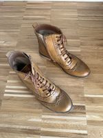 Braune Herbst Boots Gr.36 – Elegante Schnürstiefeletten