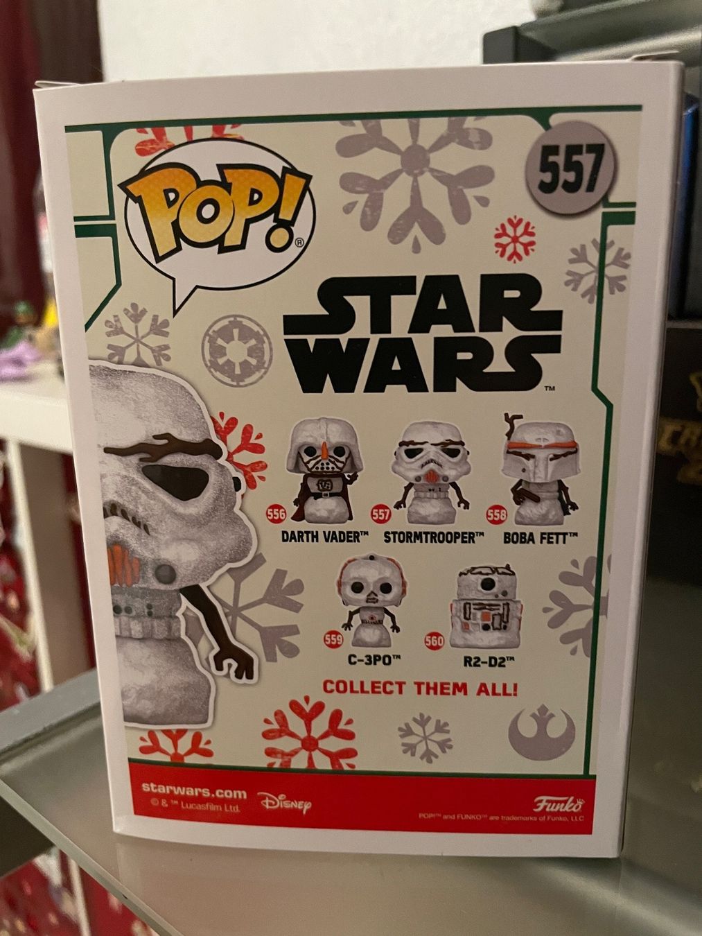 Giocattoli: Funko pop star wars 557 stormtrooper – Nuovo e nell'imballaggio originale da Bellelay venduto da tif_xh6r 1