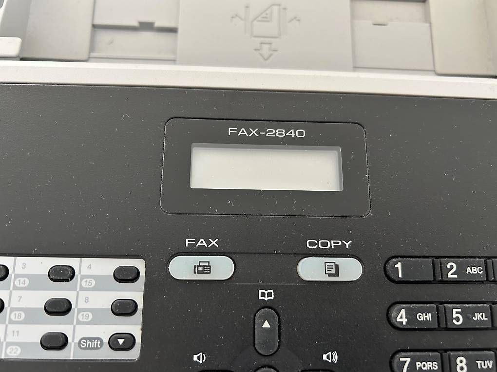 Faxgeräte: Fax-Gerät - Brother - 2840 – Gebraucht aus Scheuren von tan_w6cx 4