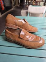 OXS Lackleder Loafer Gr. 37 Made in Italy