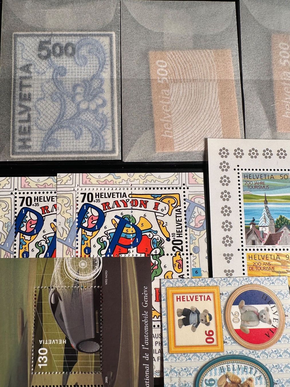 Tous les timbres: Sondermarken CH Postfrisch – D'occasion à Stettfurt par 2442 3