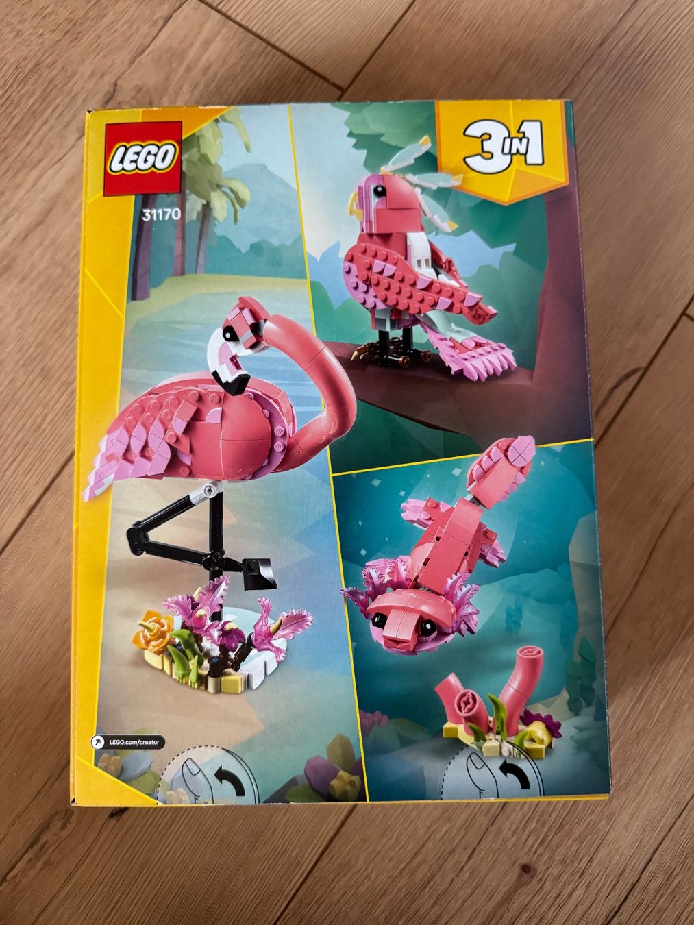 Lego Spielzeuge: LEGO Creator 3in1 Flamingo set – Neu und originalverpackt aus Basel von Heyyelen 1