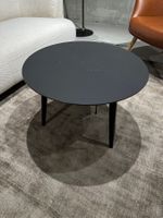 Reece - Coutchtisch Schwarz,  Ø 60 cm