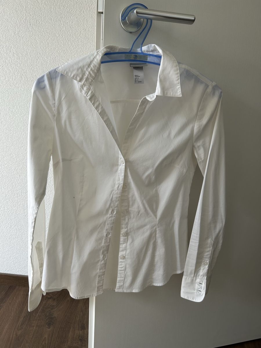 H&M Blusen: Chemise blanche taille S – Gebraucht aus Bôle von sev_n85b