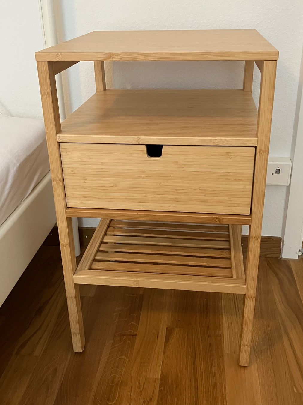IKEA NORDKISA Ablagetisch aus Bambus (Gebraucht) in Grabs fr CHF 60  nur  Abholung auf Ricardo kaufen