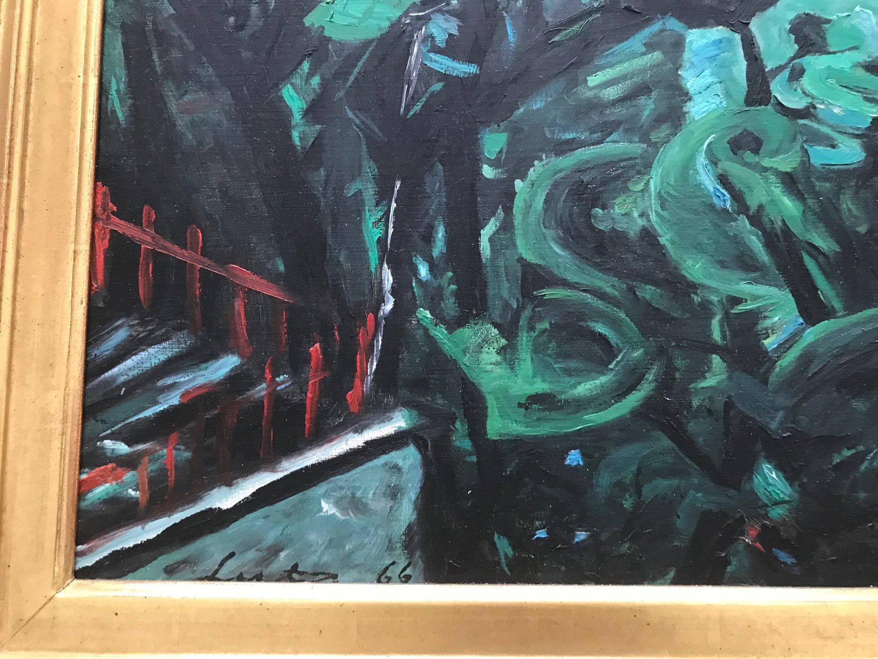 Dipinti: Oel Bild Moderne Kunst – Usato da Interlaken venduto da Beny-Box 2