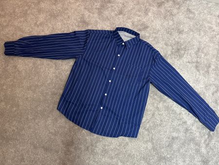 Herren Hemd, blau gestreift, Gr. XL Top Zustand!