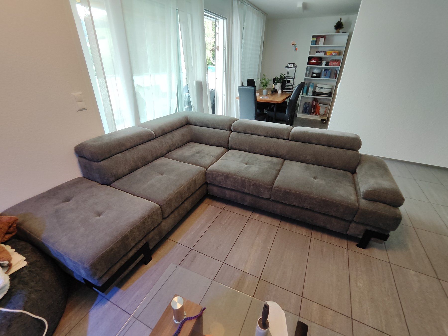 Conforama Sofas: Bettsofa Ecke links – Gebraucht aus Herisau von Okami99