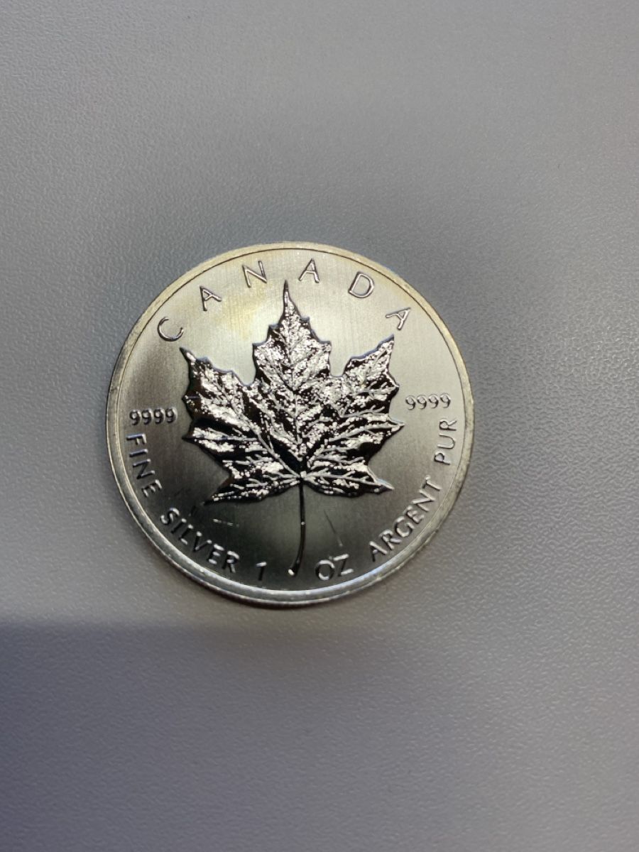 Alle Münzen: Maple Leaf Silber 2013 – Gebraucht aus Wiggen von Antoniotto