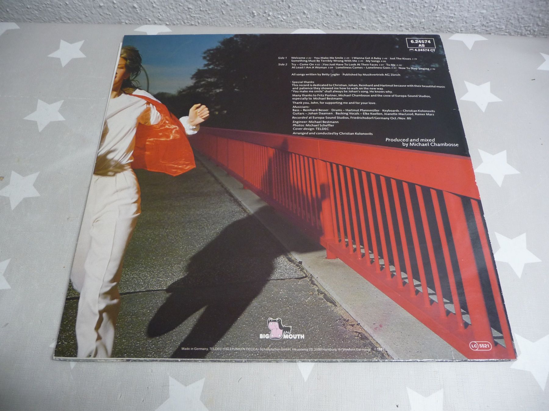 Dischi in vinile: LP: Betty Legler – Usato da Rafz venduto da Powacaddy 1