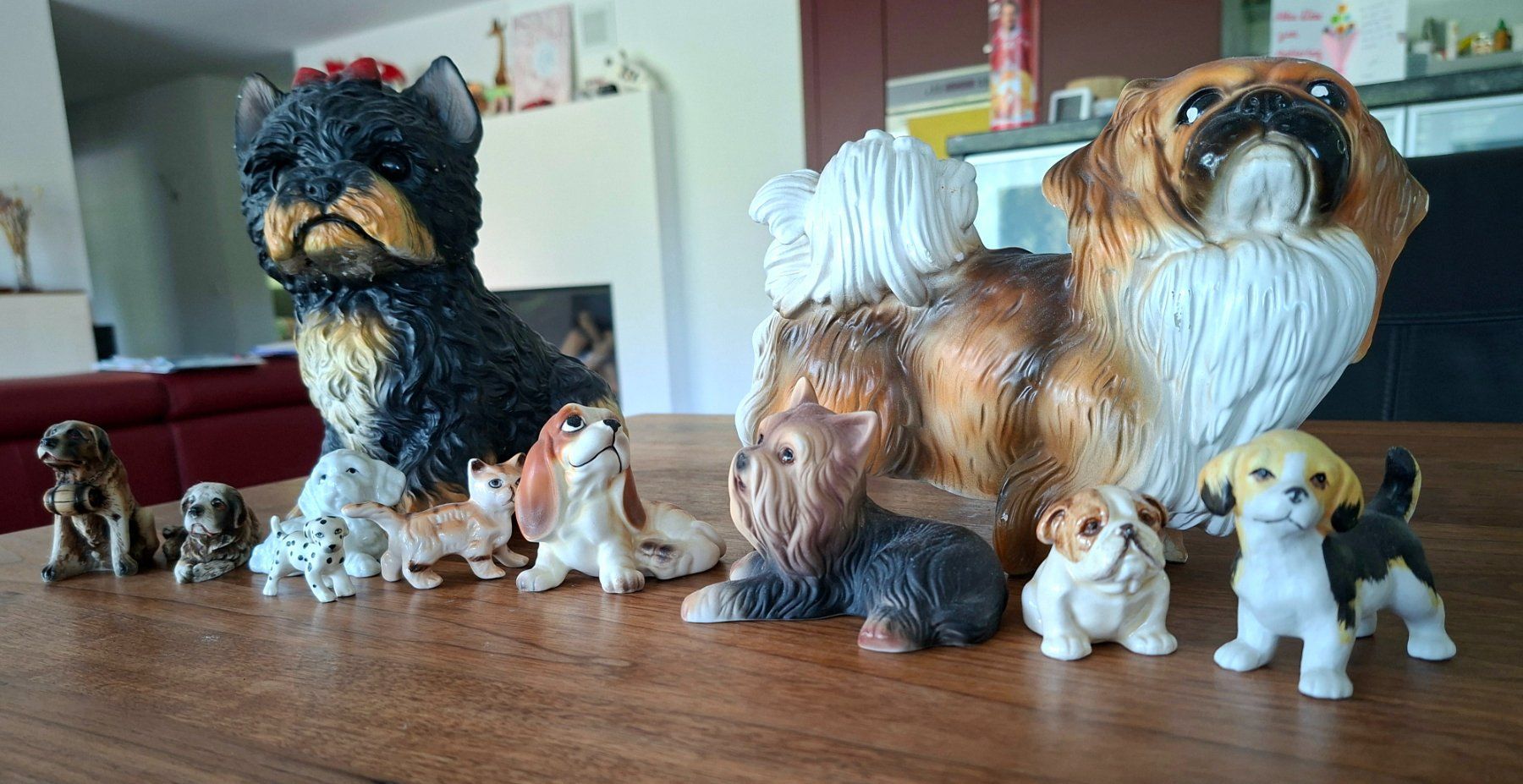Statuette: Schöne Hunde Sammlung (Porzellan) – Usato da Stallikon venduto da puma47