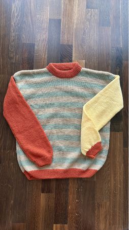 Pullover selbstgestrickt