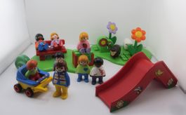 Playmobil 1.2. 3.  Spielplatz mit vielen Kindern