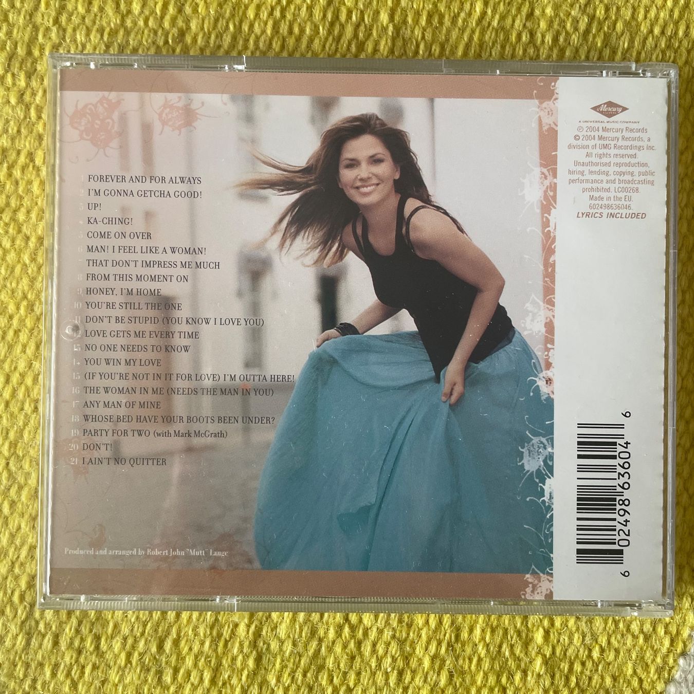 CDs: SHANIA TWAIN-GREATEST HITS – Gebraucht aus Rorschacherberg von CD-Roli 1