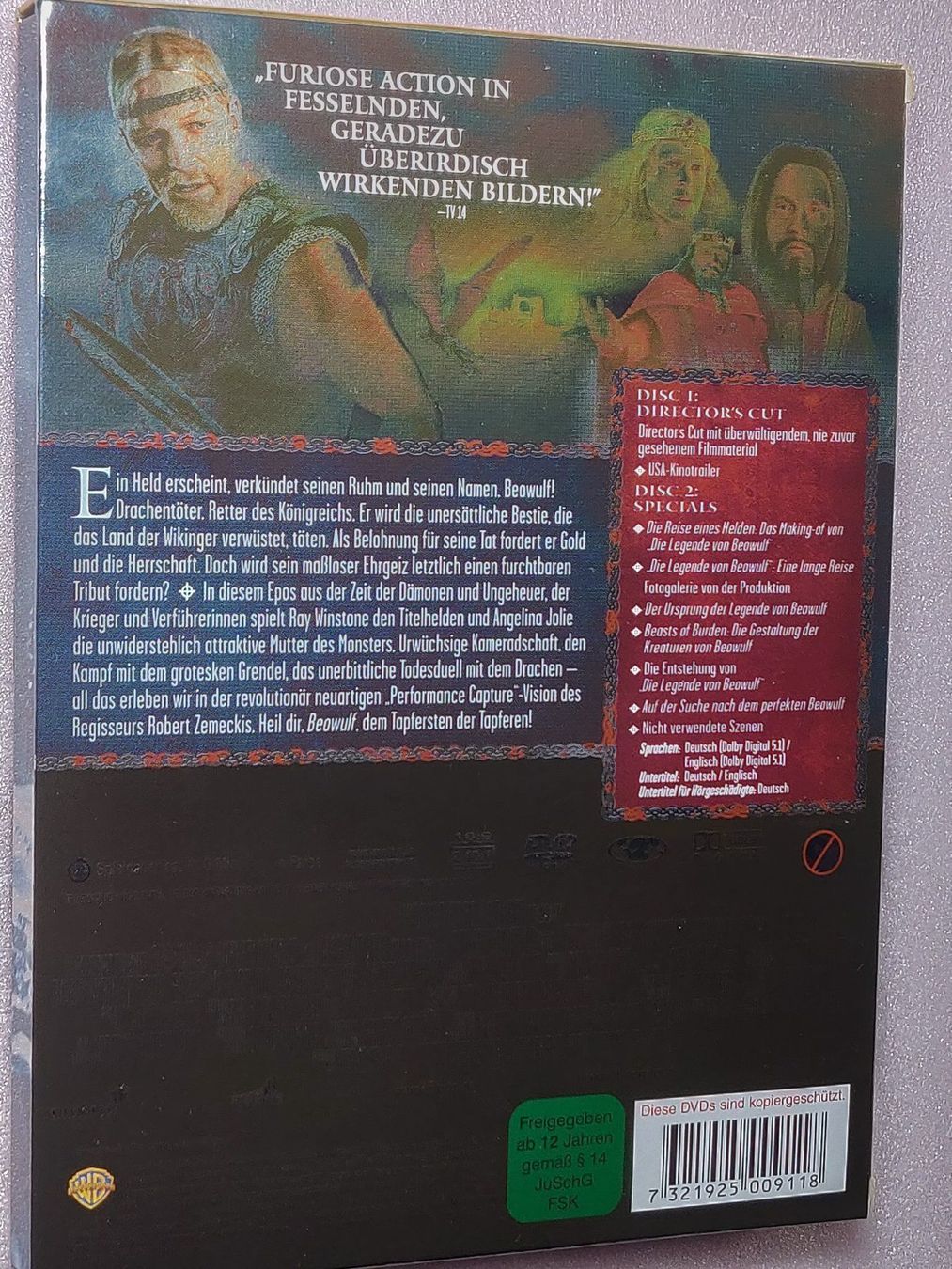 Alle DVDs: Beowulf / 2 DVD special edition – Gebraucht aus Zollikofen von Blackie 1
