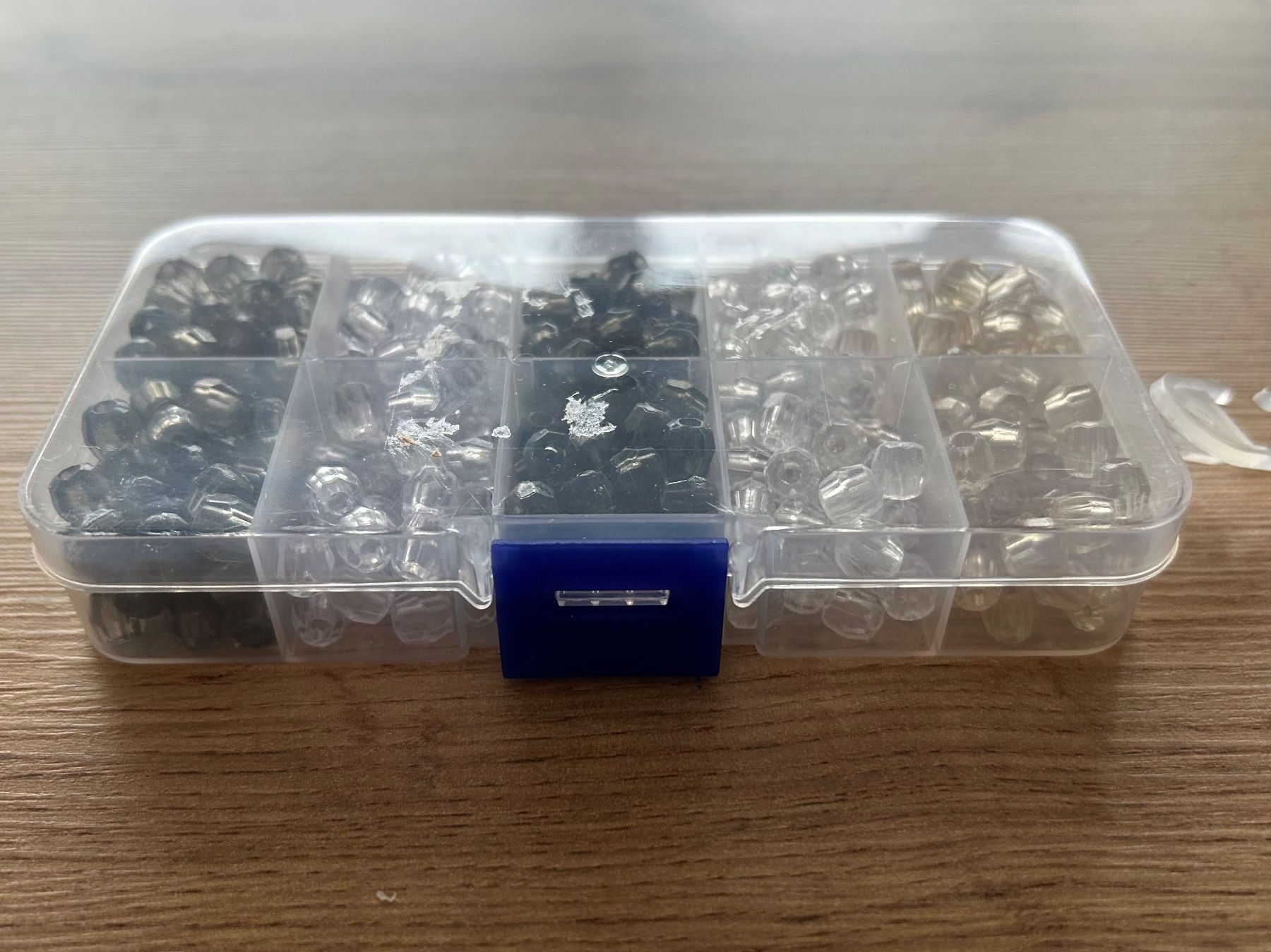Perle (finte): Box Acryl Perlen / Bastelperlen facettiert – Nuovo e nell'imballaggio originale da Geneve venduto da vane267 3
