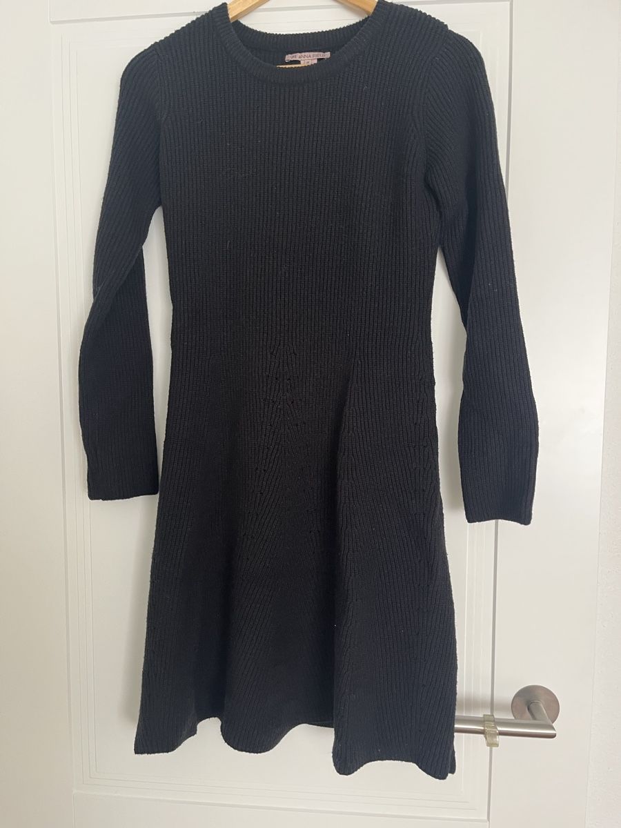 Anna Field Kleider: Anna Field Strickkleid schwarz - 36 – Gebraucht aus Sax von _Kornblume_ 1