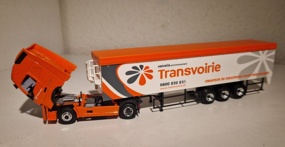 Sattelschlepper "Transvoire Sogetri", AWM, HO 4