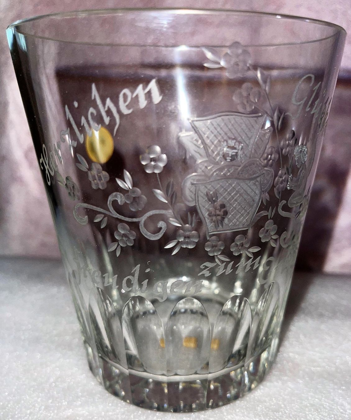 Verres: Taufbecher aus Kristallglas – Neuf (Voir description) à Lutzenberg par Truhe 1
