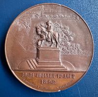 Medaille Offiziersgesellschaft Genf 1892