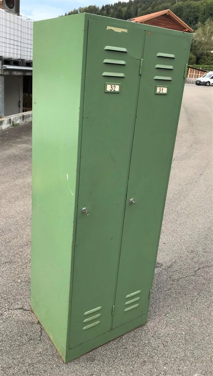 2er Spind. Garderobeschrank Metall | Kaufen auf Ricardo