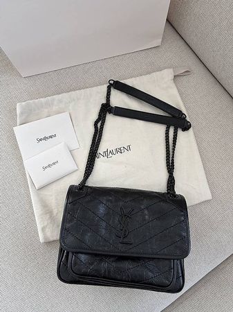 Saint Laurent Niki Baby Schwarz NEU Fullset